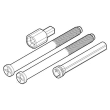 Kwikset 83022-002 Thick Door Screw Pack Satin Nickel Finish.