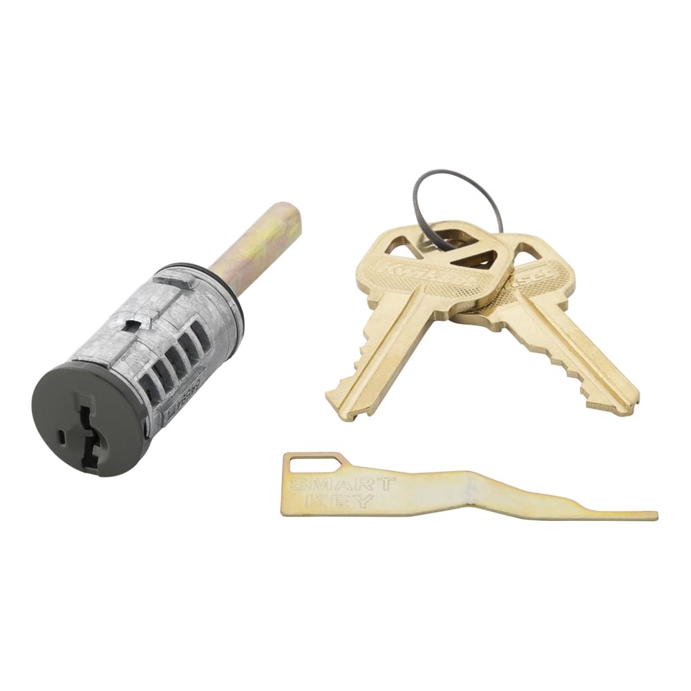 Kwikset 83025-004 SmartKey Security Cylinder Gunmetal Finish.