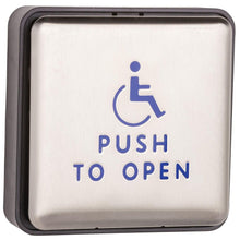 LCN 8310853TWP Wireless Wall Mount Actuator with Logo and Text.