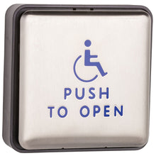 LCN 8310853TWP Wireless Wall Mount Actuator with Logo and Text.