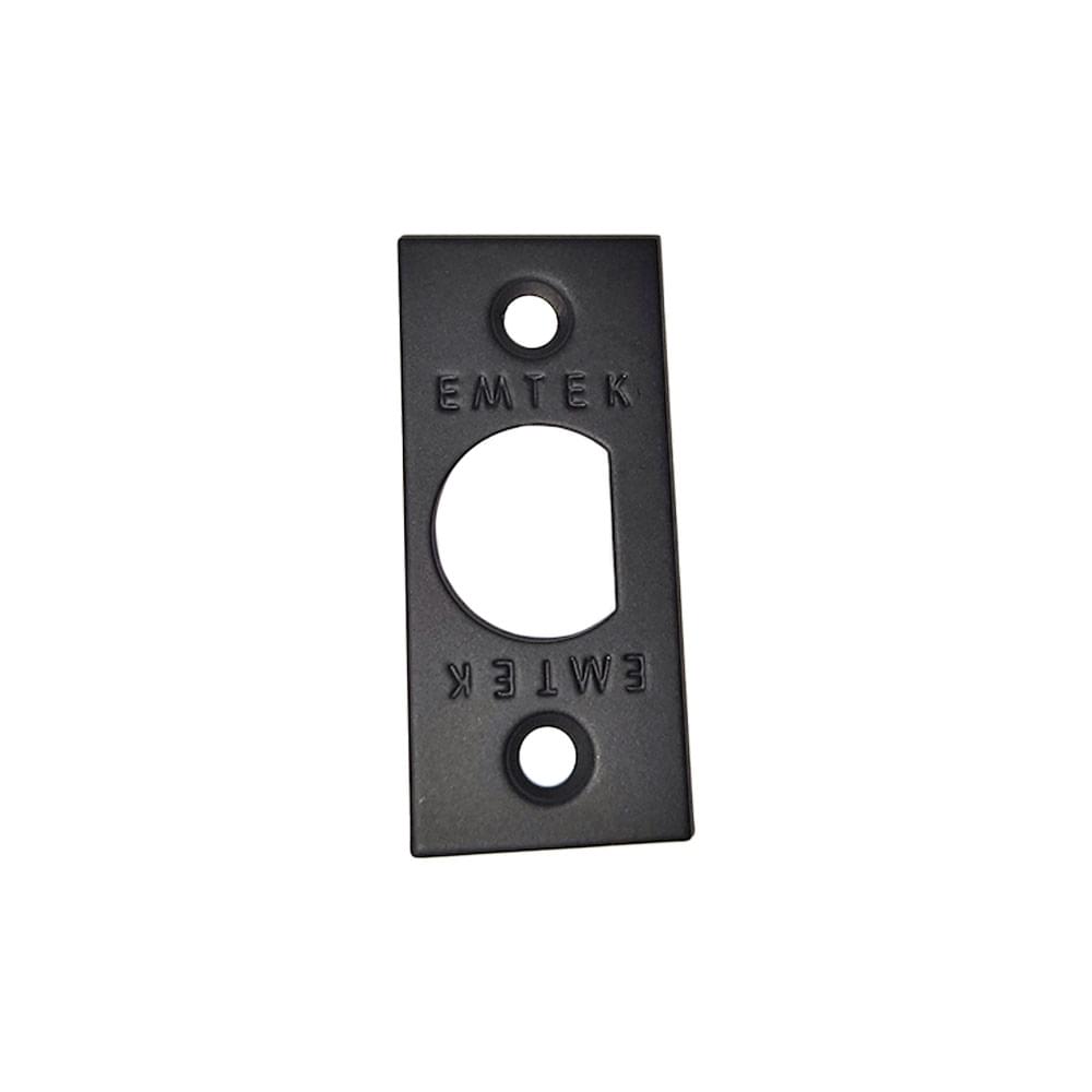 Emtek 83230US15 Square Corner Faceplate and Screws for Passage or Privacy Latch Satin Nickel Finish.
