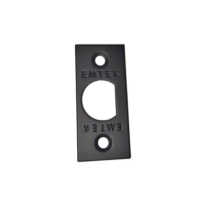 Emtek 83230US15 Square Corner Faceplate and Screws for Passage or Privacy Latch Satin Nickel Finish.
