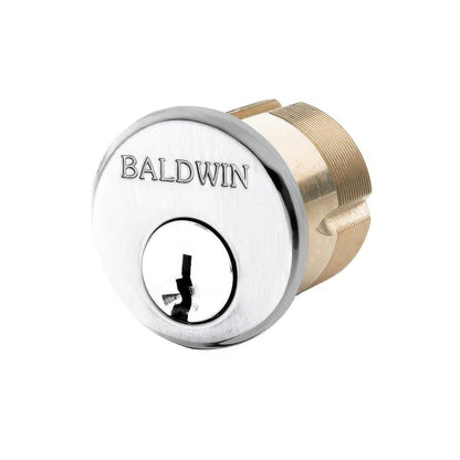 Baldwin 8326 Mortise Cylinder C Keyway for 1-5/8" Thick Doors
