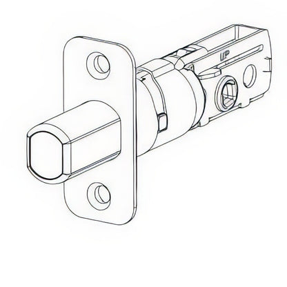Kwikset 83347 Adjustable Radius Deadbolt Latch.