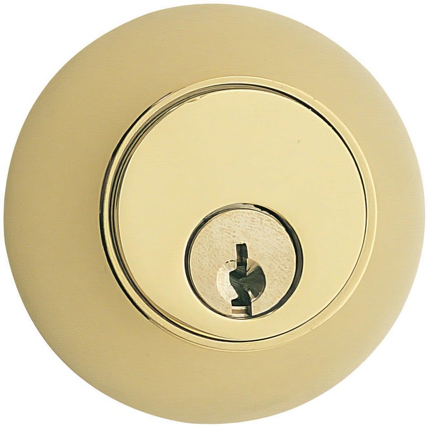 Emtek 8350US Regular Style Classic Brass Double Cylinder Deadbolt
