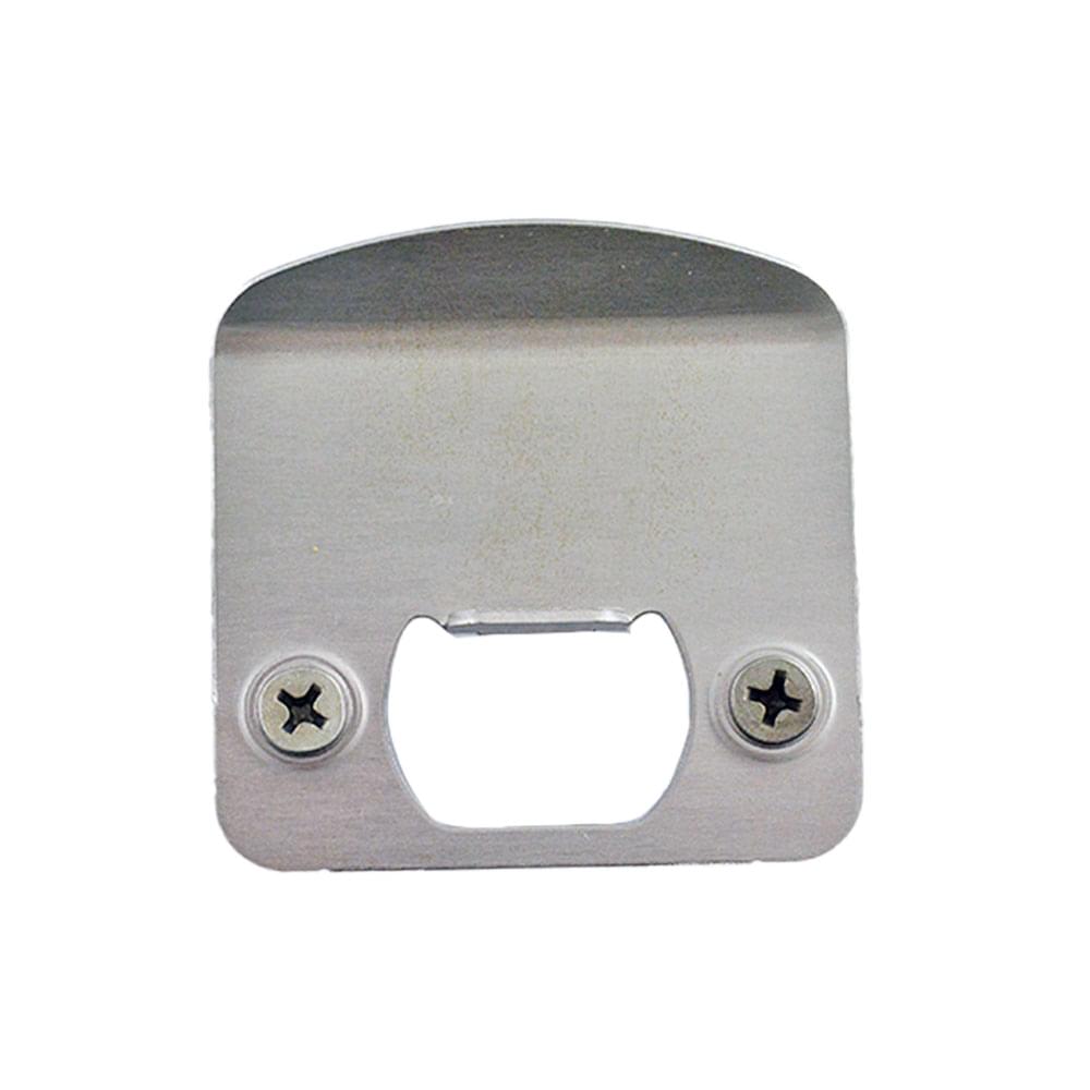 Kwikset 83536-003 Round Corner 2-1/4" Extended Full Lip Strike Satin Nickel Finish.