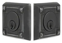 Emtek Arts and Crafts Style Designer Brass Double Cylinder Deadbolt