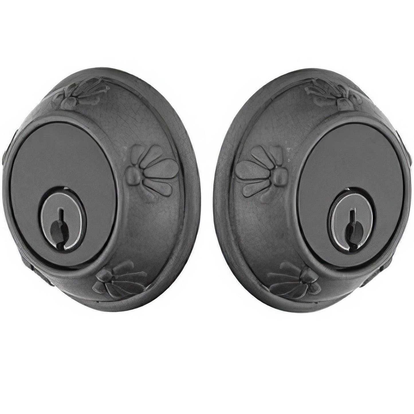 Emtek Tuscany Style Lost Wax Cast Bronze Double Cylinder Deadbolt