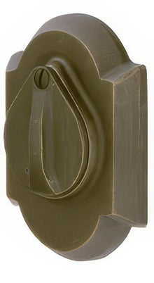 Emtek #1 Style Sandcast Bronze Double Cylinder Deadbolt