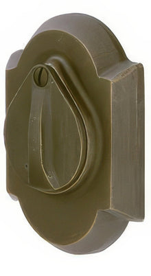 Emtek #1 Style Sandcast Bronze Double Cylinder Deadbolt