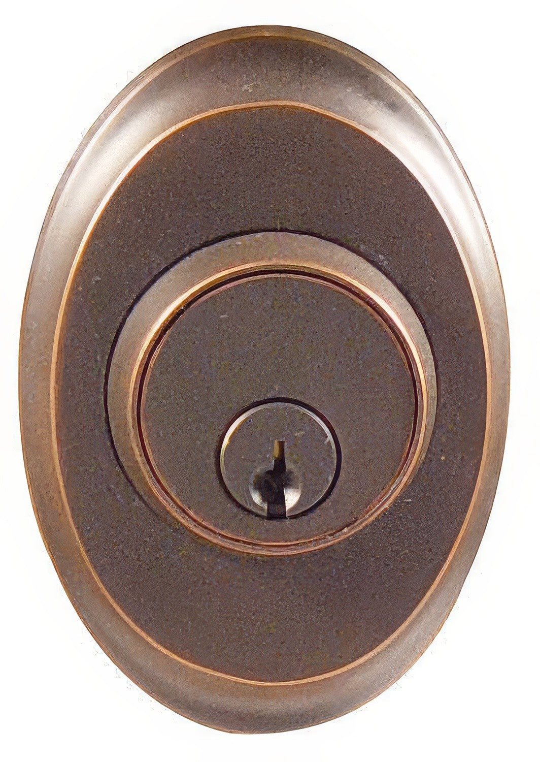 Emtek Saratoga Style Classic Brass Double Cylinder Deadbolt.