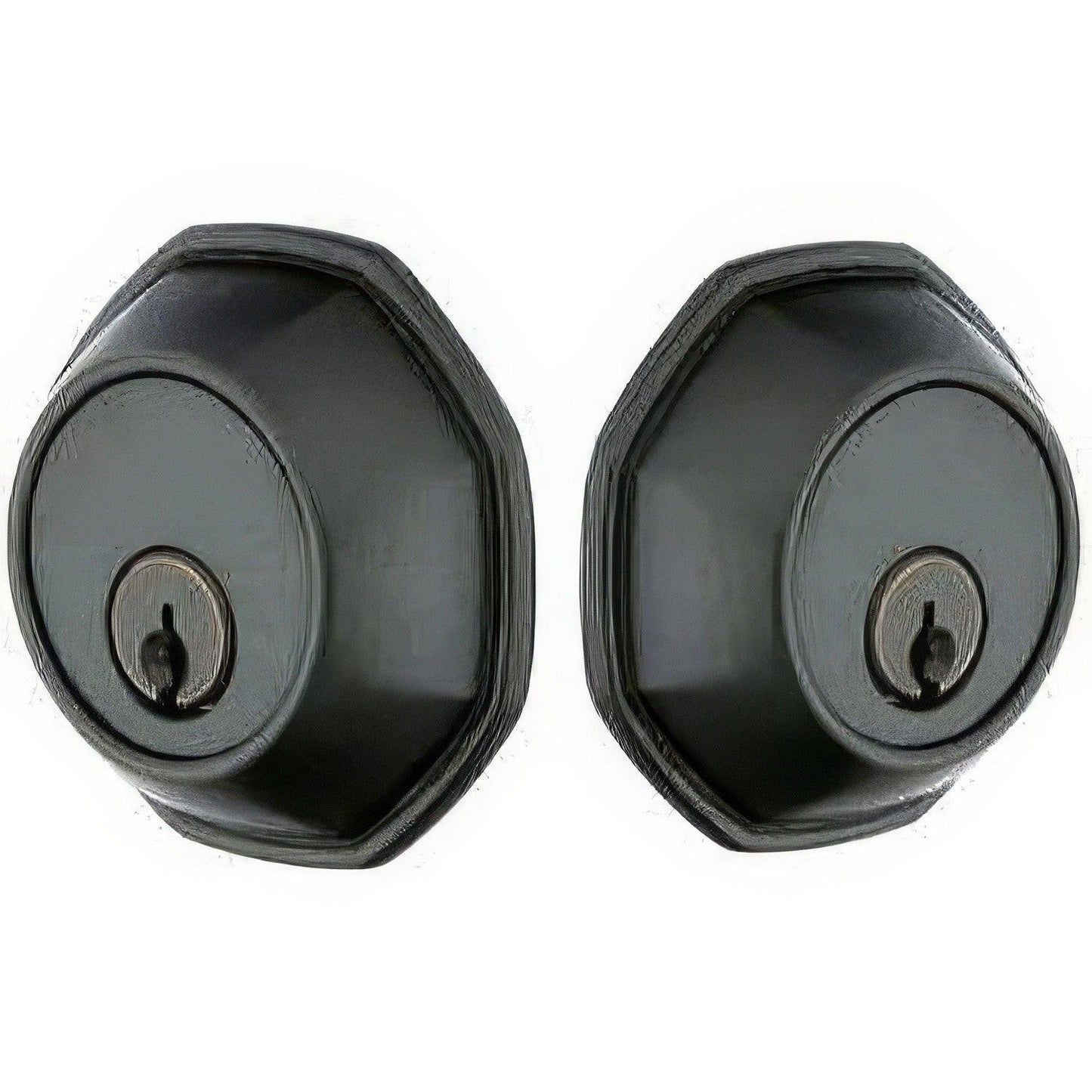 Emtek 8360 Octagon Style Tuscany Bronze Double Cylinder Deadbolt