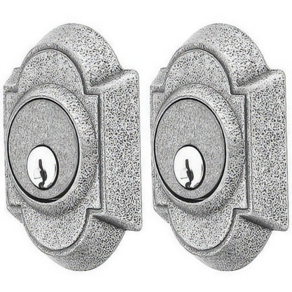 Emtek 8361 #1 Style Wrought Steel Double Cylinder Deadbolt.