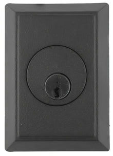 Emtek 8363 #3 Style Wrought Steel Double Cylinder Deadbolt.