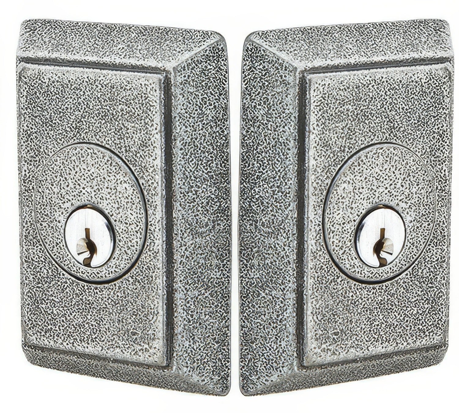Emtek 8363 #3 Style Wrought Steel Double Cylinder Deadbolt.
