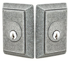 Emtek 8363 #3 Style Wrought Steel Double Cylinder Deadbolt.