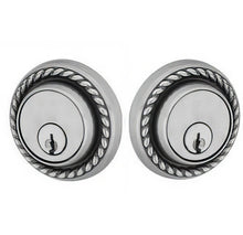 Emtek Rope Style Designer Brass Double Cylinder Deadbolt