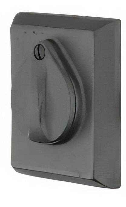 Emtek #3 Style Sandcast Bronze Double Cylinder Deadbolt.