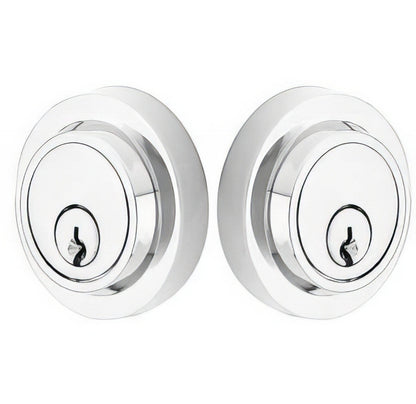 Emtek Modern Style Brass Modern Double Cylinder Deadbolt
