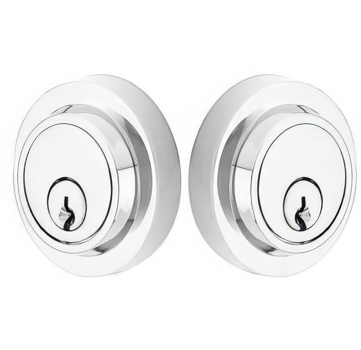 Emtek Modern Style Brass Modern Double Cylinder Deadbolt