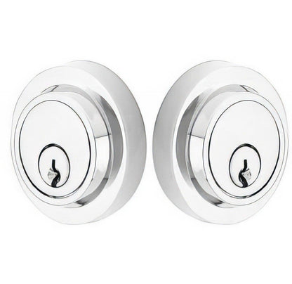 Emtek Modern Style Brass Modern Double Cylinder Deadbolt