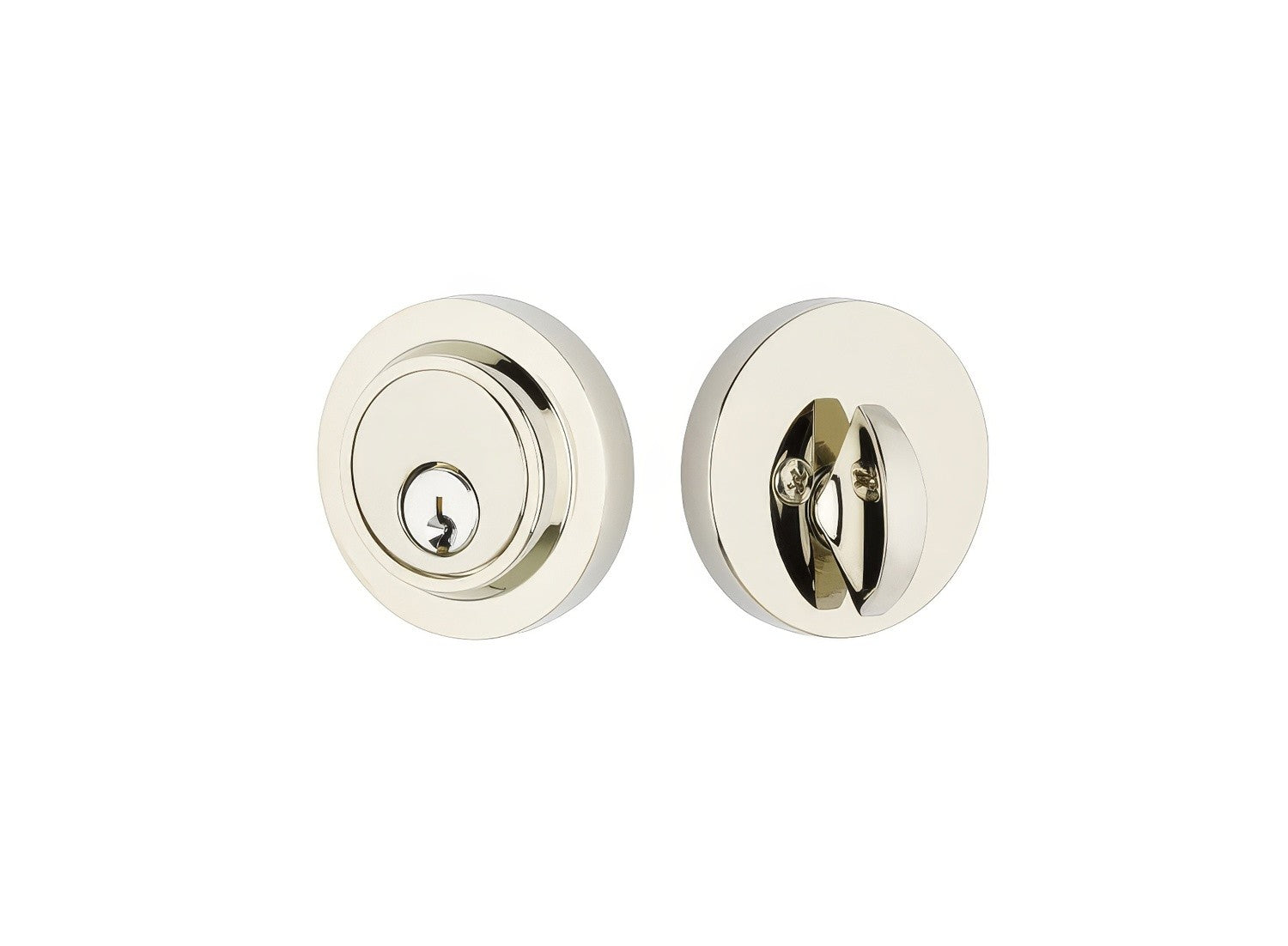 Emtek Modern Style Brass Modern Double Cylinder Deadbolt
