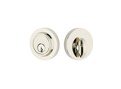 Emtek Modern Style Brass Modern Double Cylinder Deadbolt