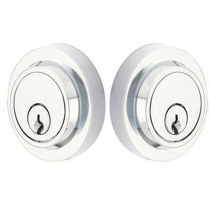 Emtek Modern Style Brass Modern Double Cylinder Deadbolt