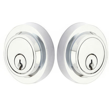 Emtek Modern Style Brass Modern Double Cylinder Deadbolt