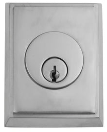Emtek Rectangular Style Brass Modern Double Cylinder Deadbolt
