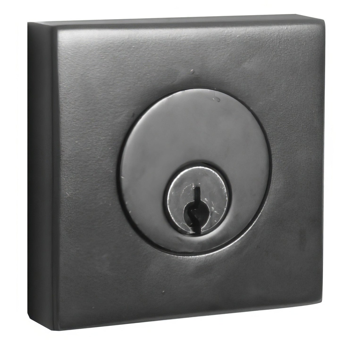 Emtek Square Style Brass Modern Double Cylinder Deadbolt