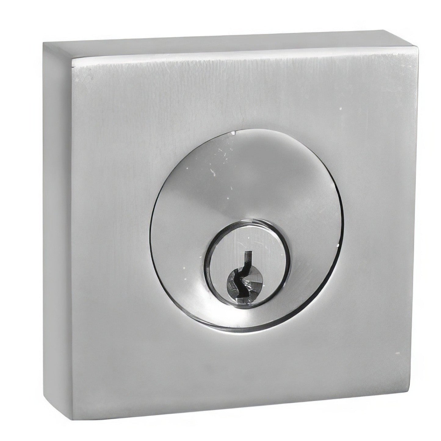 Emtek Square Style Brass Modern Double Cylinder Deadbolt