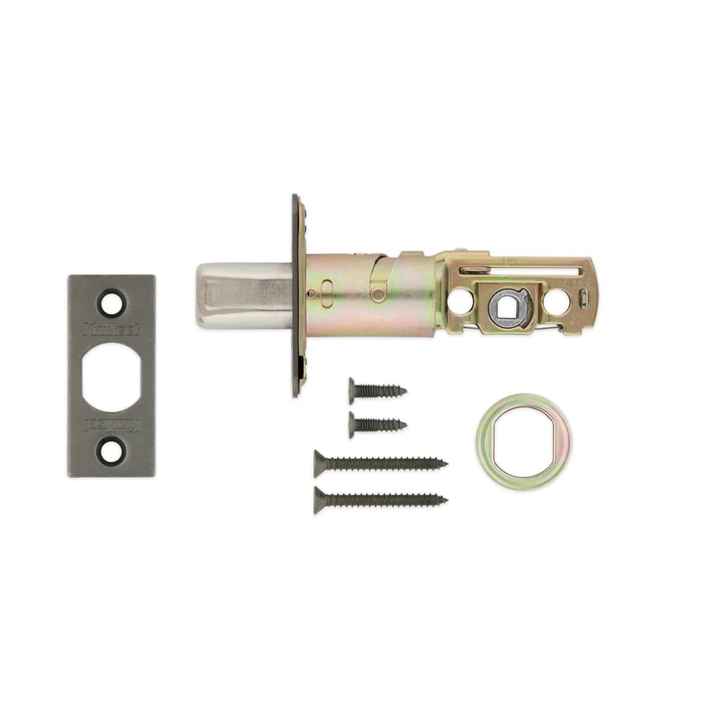 Kwikset 83703-004 Deadbolt 6-Way Adjustable Latch Gunmetal Finish.