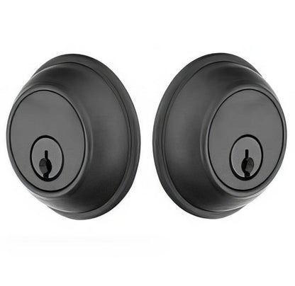 Emtek Tuscany Classic Style Lost Wax Cast Bronze Double Cylinder Deadbolt