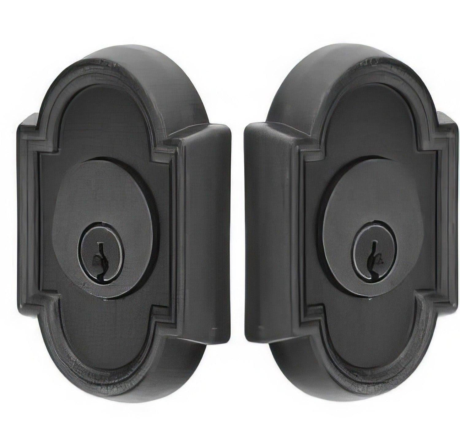 Emtek #11 Style Tuscany Bronze Double Cylinder Deadbolt