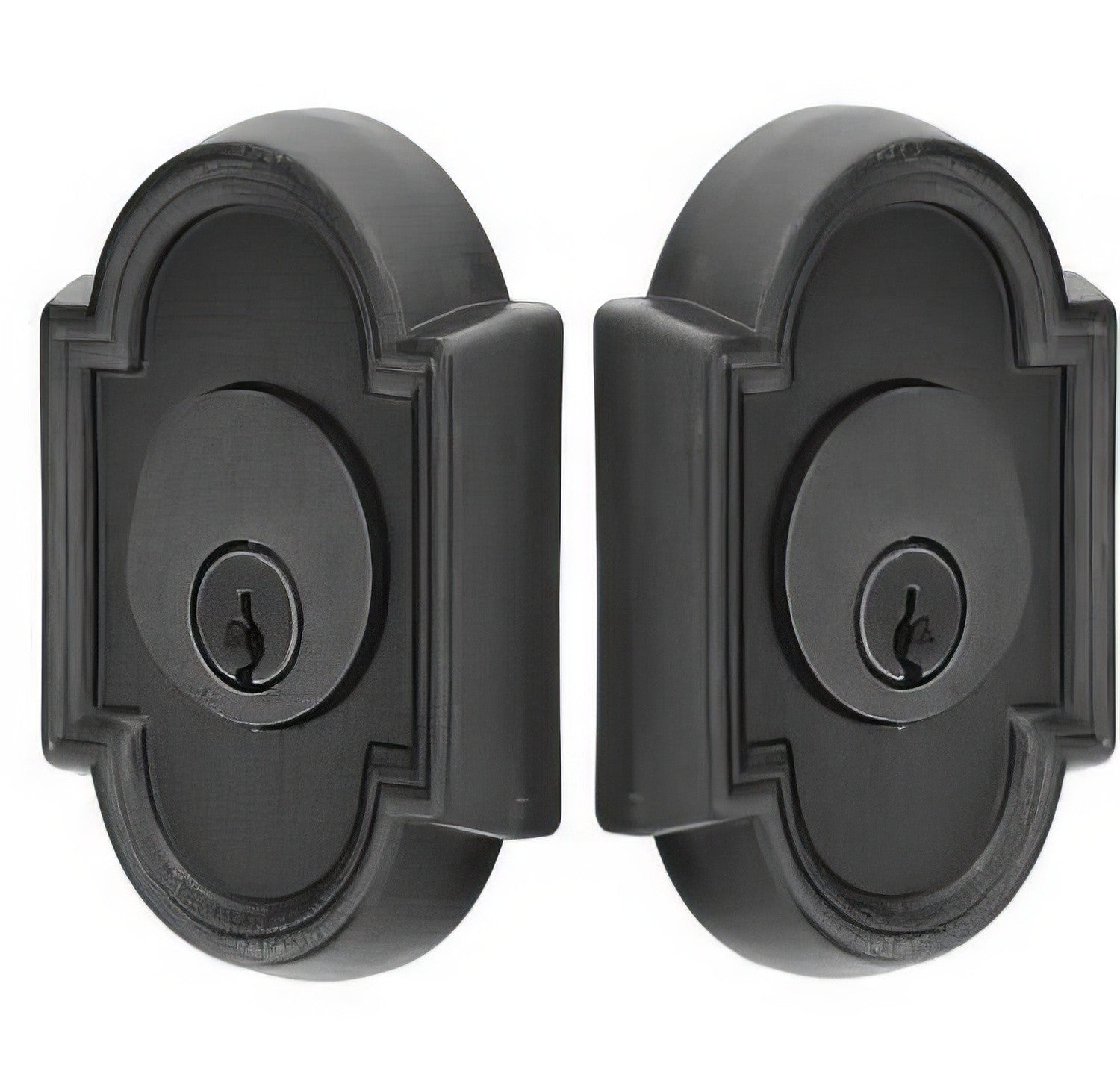 Emtek #11 Style Tuscany Bronze Double Cylinder Deadbolt.