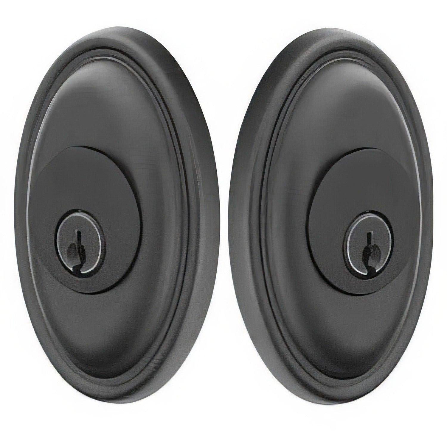 Emtek #14 Style Tuscany Bronze Double Cylinder Deadbolt