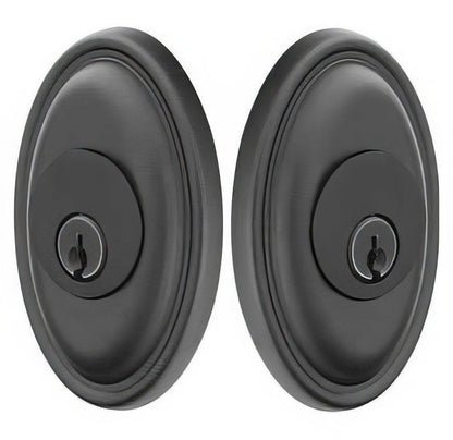 Emtek #14 Style Tuscany Bronze Double Cylinder Deadbolt