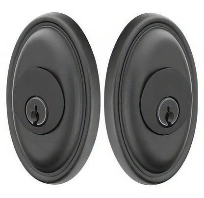 Emtek #14 Style Tuscany Bronze Double Cylinder Deadbolt