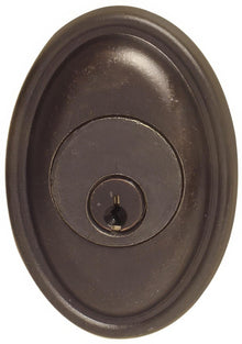 Emtek #14 Style Tuscany Bronze Double Cylinder Deadbolt
