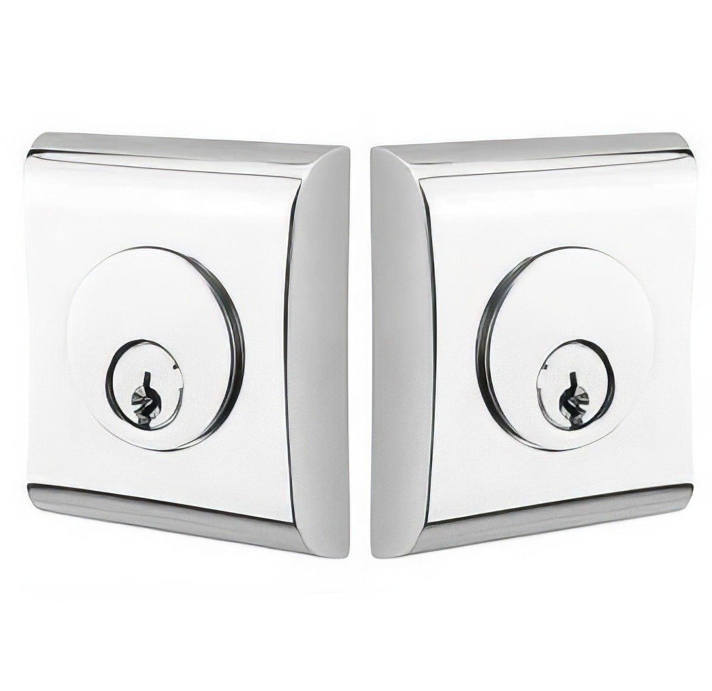 Emtek Neos Double Cylinder Deadbolt from the Brass Modern Series