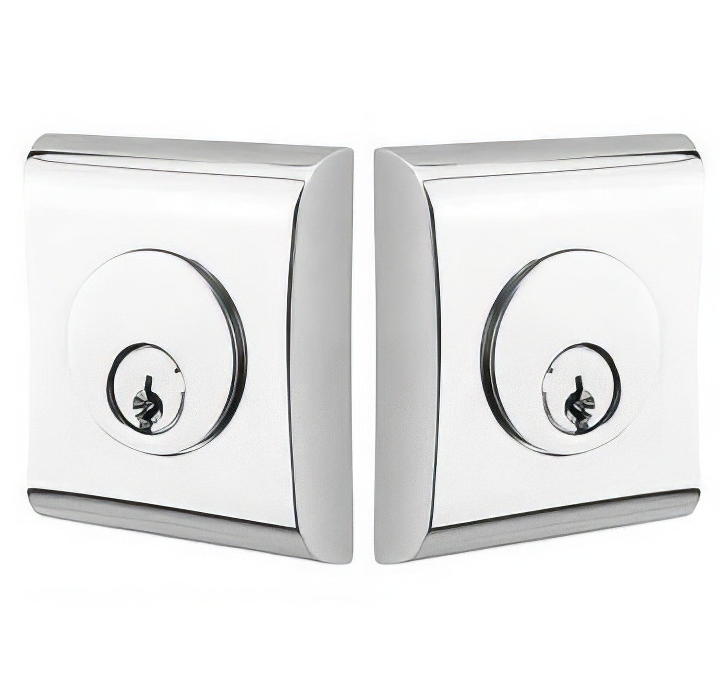 Emtek Neos Double Cylinder Deadbolt from the Brass Modern Series