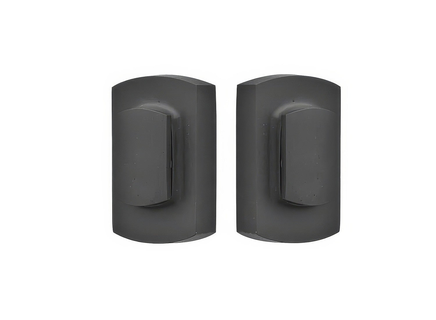 Emtek Ridgemont Style Rustic Modern Double Cylinder Bronze Deadbolt.