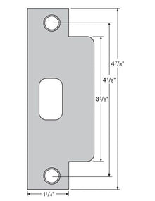 Kwikset 83846-004 ASA Strike for US26 Bright Chrome and US26D Satin Chrome Finish.