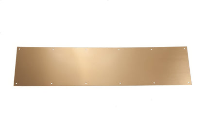 Ives 8400B.0834 8" x 34" Brass Kick Plate
