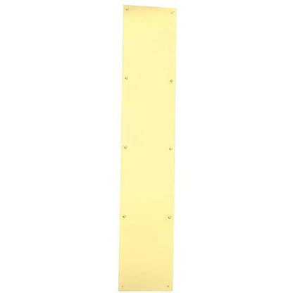 Ives 8400-1034 10" x 34" Brass Kick Plate