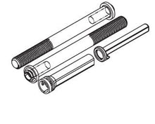 Kwikset 84221-001 Thick Door Screw Pack for Double Cylinder Deadbolts.