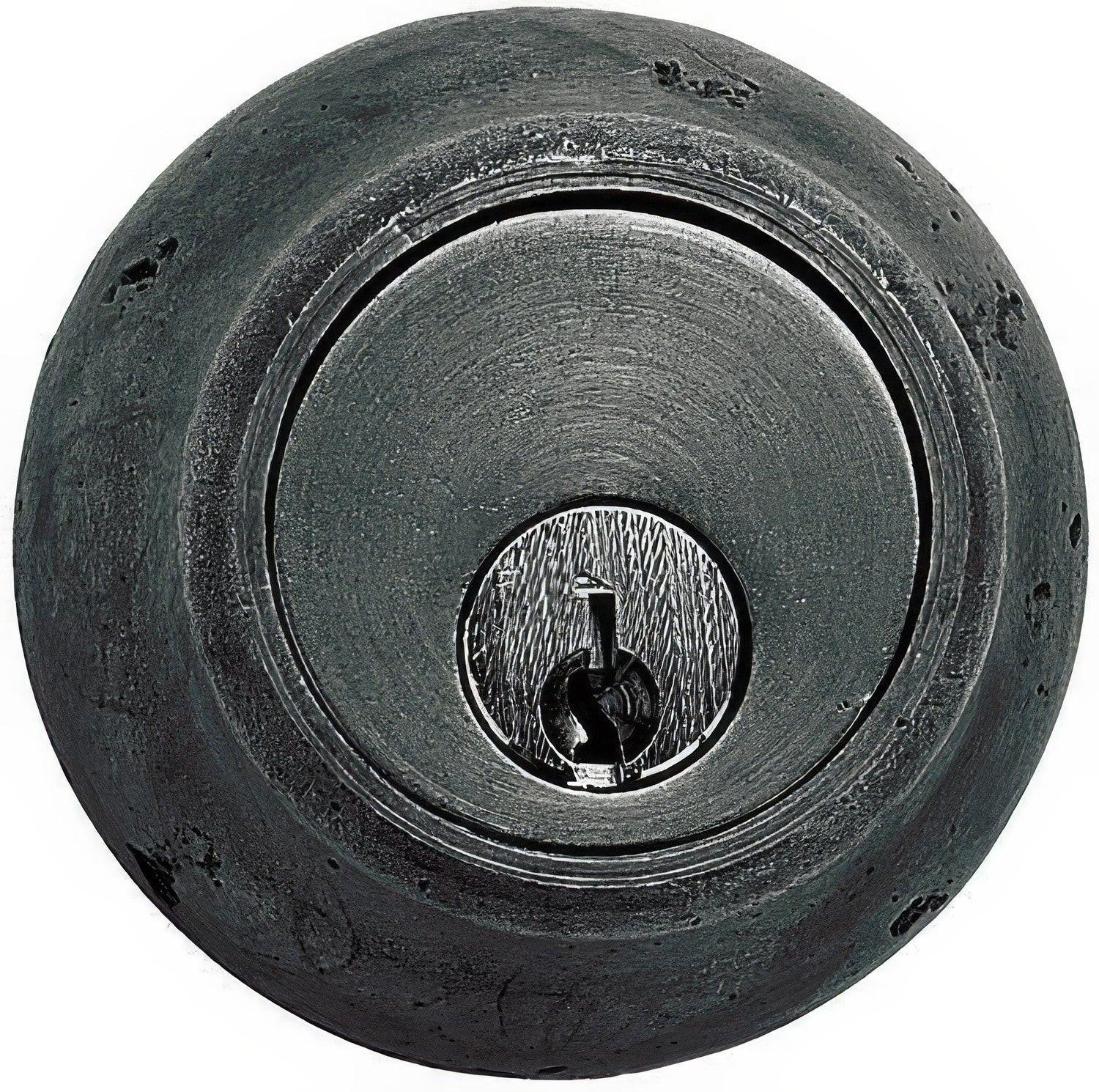 Emtek Regular Style Sandcast Bronze Single Cylinder Deadbolt
