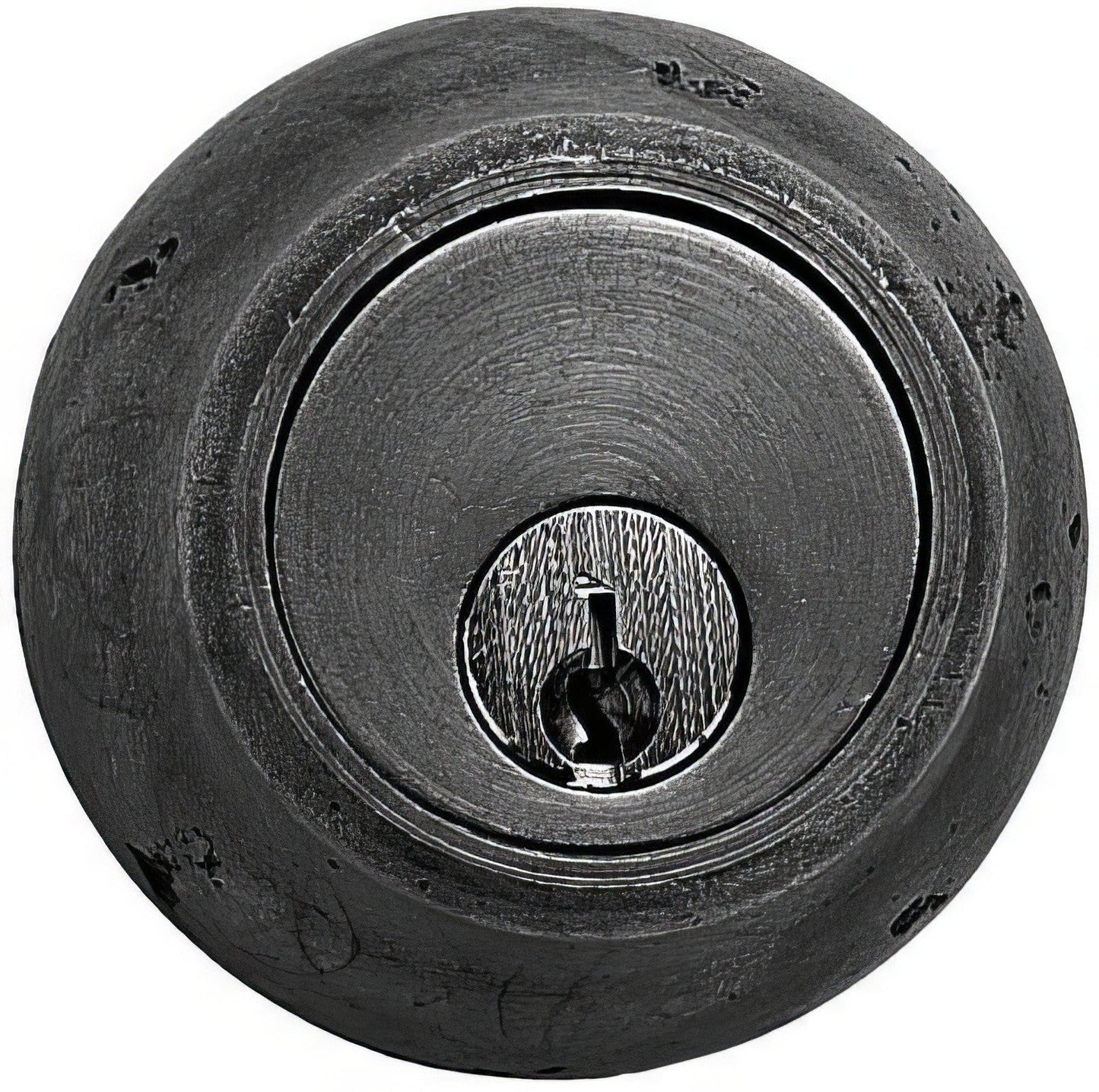 Emtek Regular Style Sandcast Bronze Single Cylinder Deadbolt