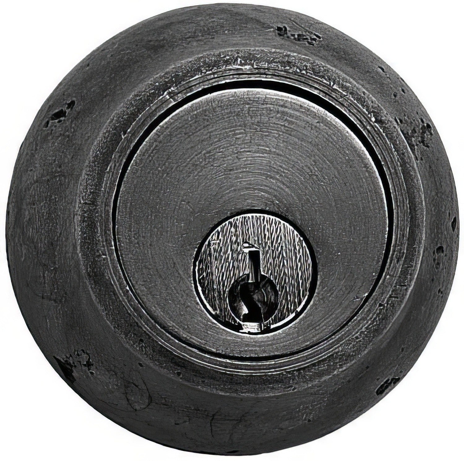 Emtek Regular Style Sandcast Bronze Single Cylinder Deadbolt